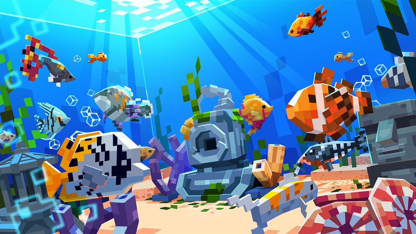 Tiny Aquarium Unleashes Shrimplosion of Content in First Free Update