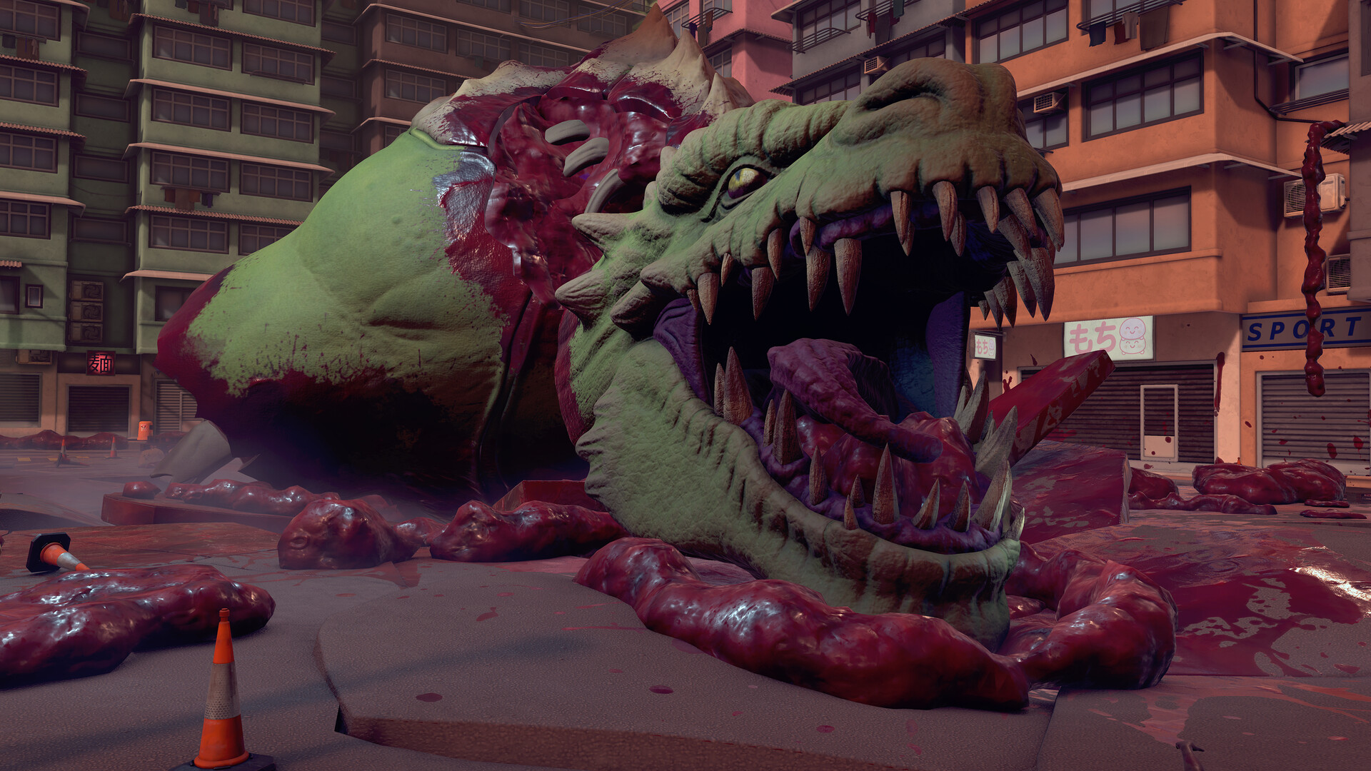 Kaiju Cleanup Looks Like PowerWash Simulator by Way of Kaiju No. 8
