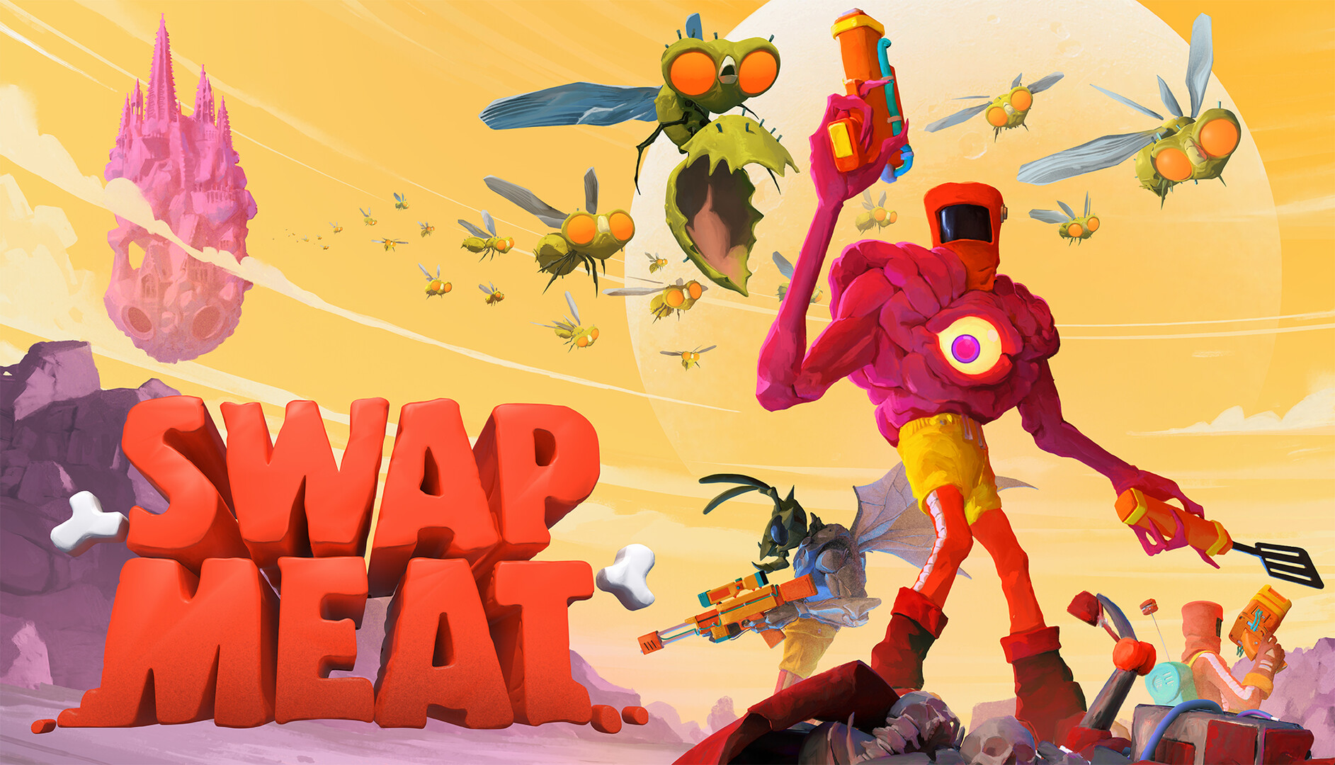SWAPMEAT Roguelite Shooter Aims for Early Access Debut in October